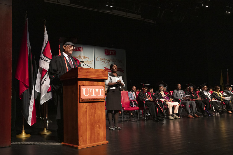 Former CSA President Captain Rawle Baddaloo conferred Honorary Doctor of Science